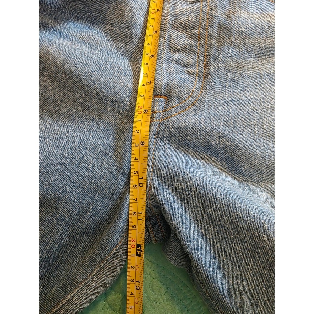 Levis Premium 501 S Skinny Patchwork Colorblock Jeans Blue 29502-0076 W28 L26 - Picture 8 of 9